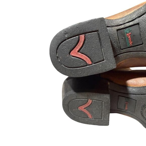 Laredo Birchwood Brown Leather Cowboy Boot Men size 10.5 D - Picture 9 of 10